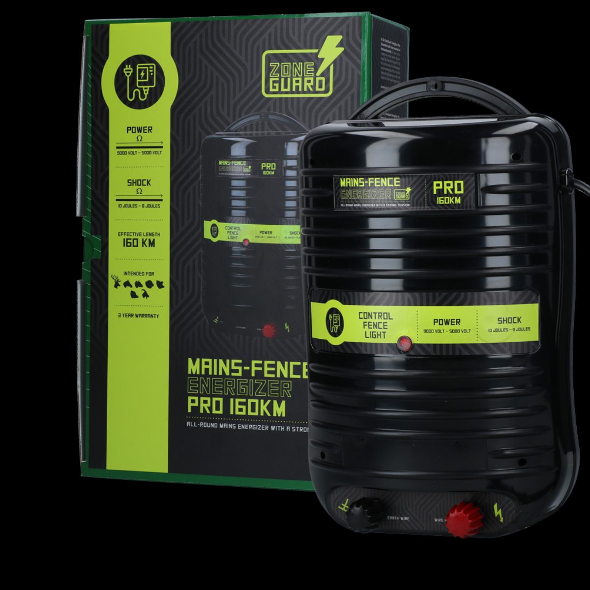 ZoneGuard Energizer Pro 160 km