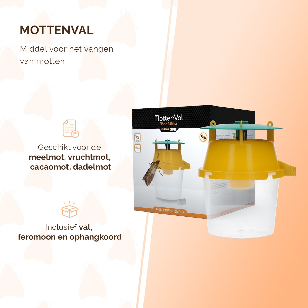 Knock Pest Mottenval - Afbeelding 3