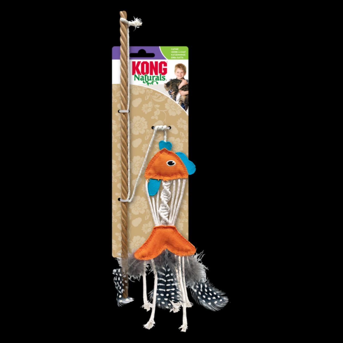 KONG Naturals Teaser Fish
