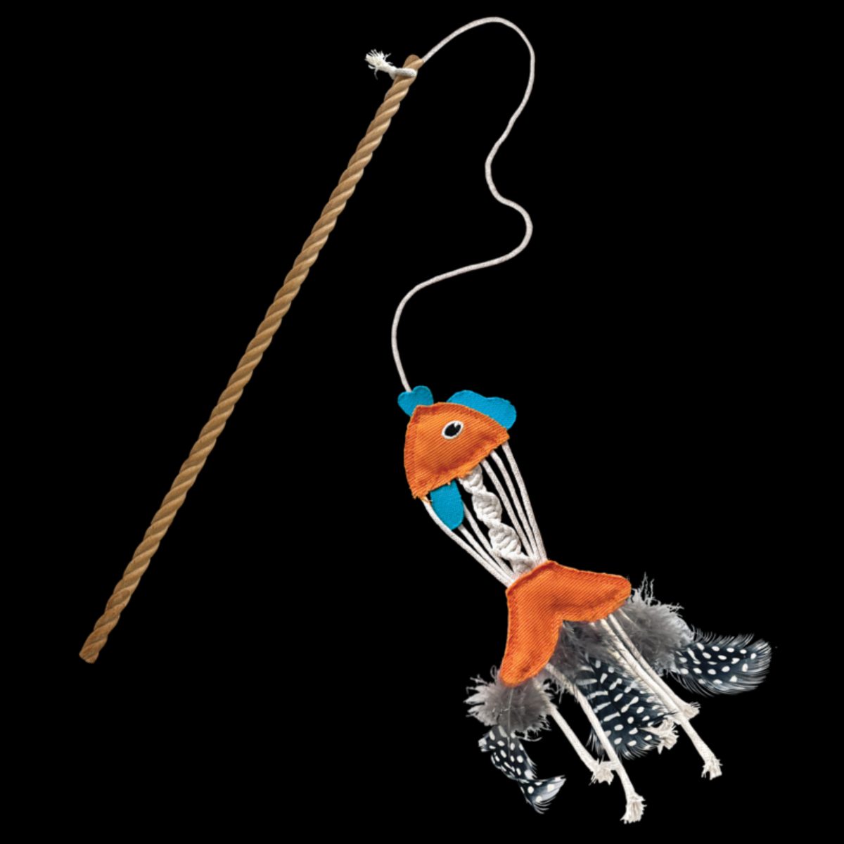 KONG Naturals Teaser Fish - Afbeelding 2