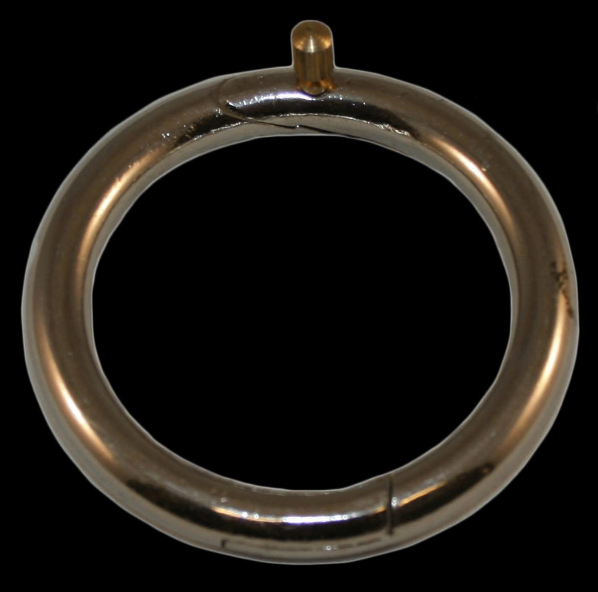 Stierring messing 52 - 54 mm + schroef