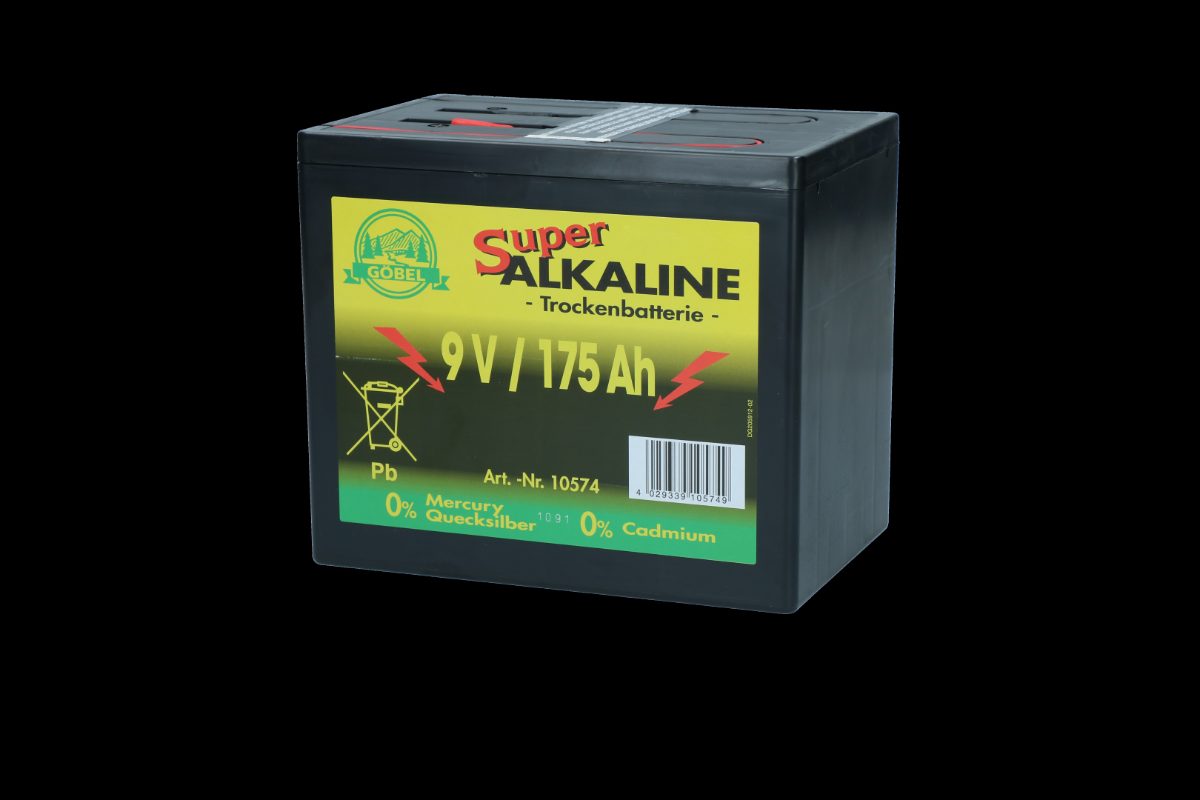 Durobat 9V Batterij 175Ah (160x190x130 mm)