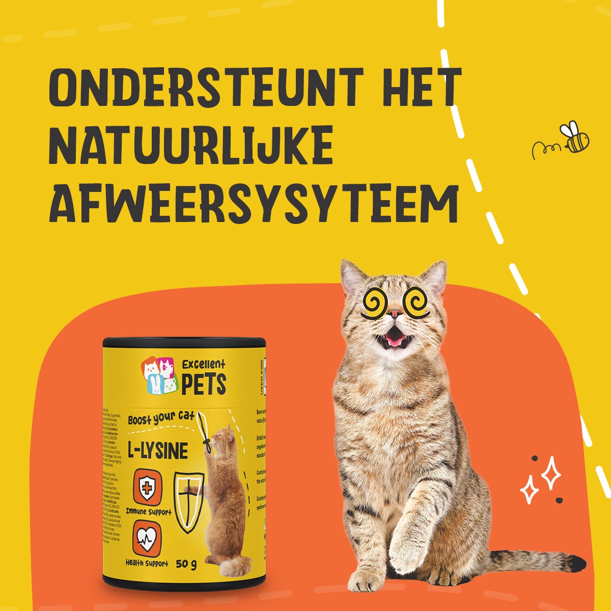 Excellent Pets L-Lysine 50 g - Afbeelding 4