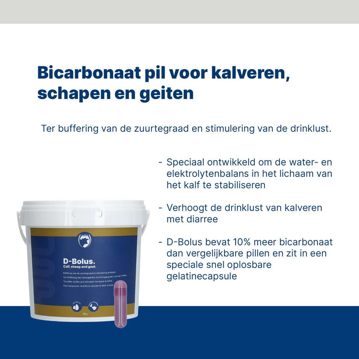 Excellent D-Bolus (Bicarbonaat) 72 stuks - Afbeelding 3