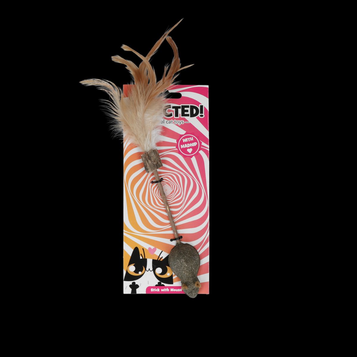 Addicted! Stick with Mouse & Feathers