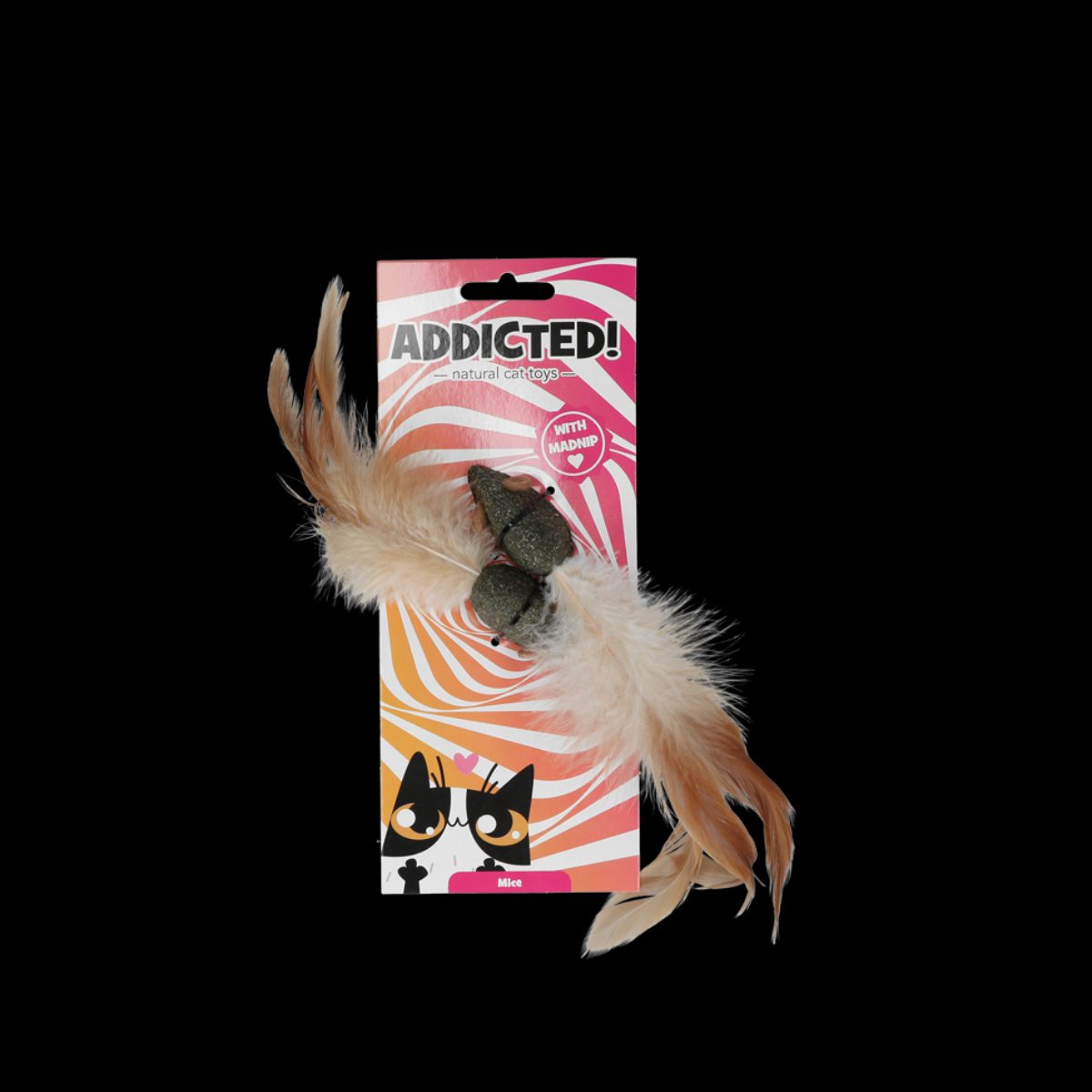 Addicted! Mice with Feathers