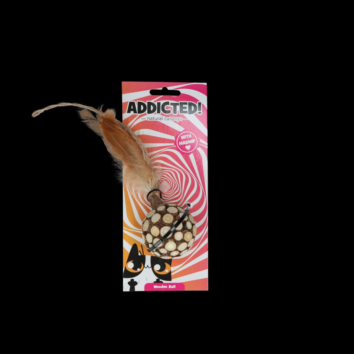 Addicted! Ball with Feathers