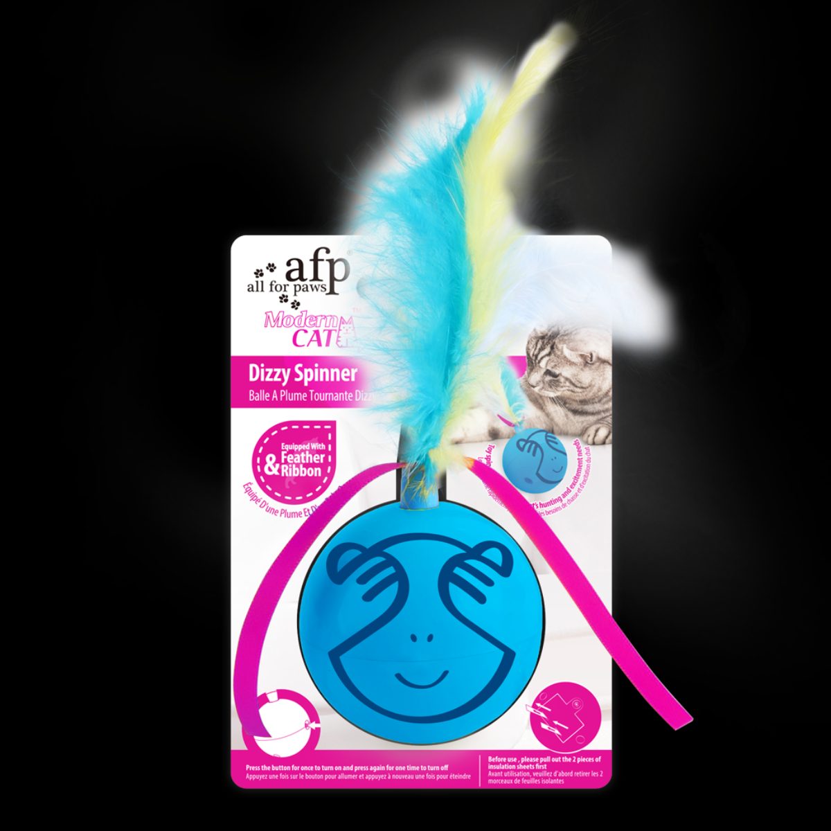 AFP Modern Cat Dizzy Spinner