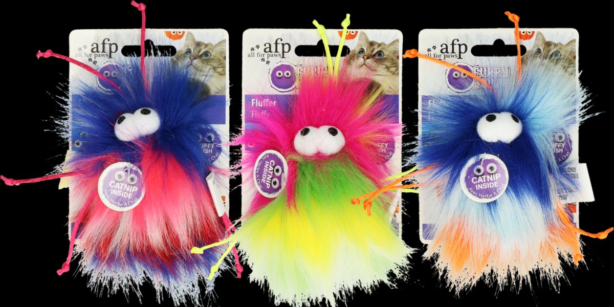 AFP Furry Ball - Fluffer Rood - Afbeelding 2