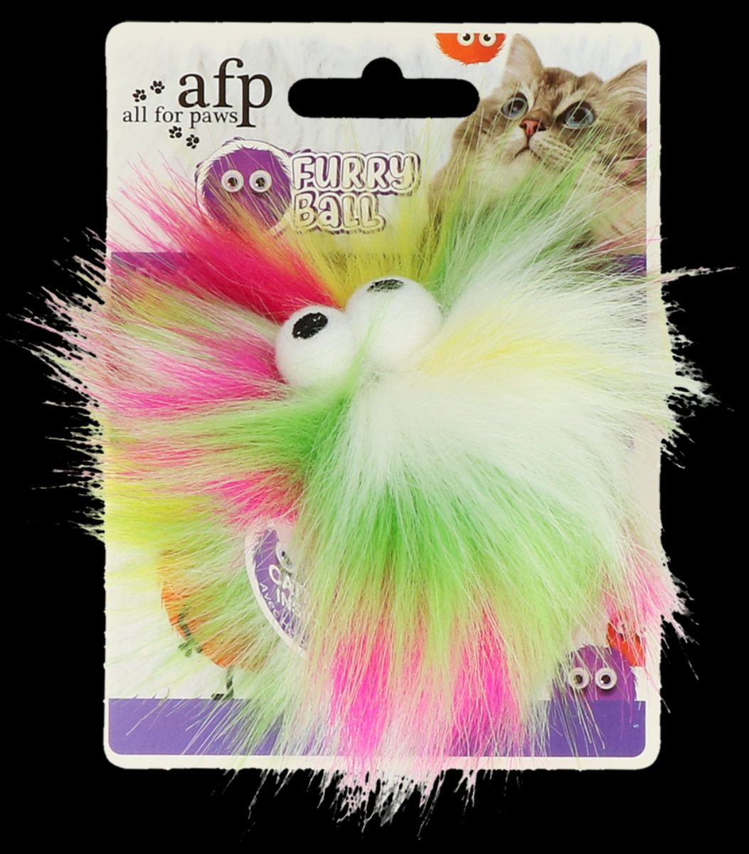 AFP Furry Ball - Fluffy Ball Geel