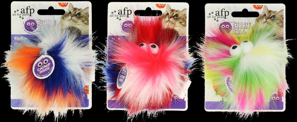 AFP Furry Ball - Fluffy Ball Geel - Afbeelding 2