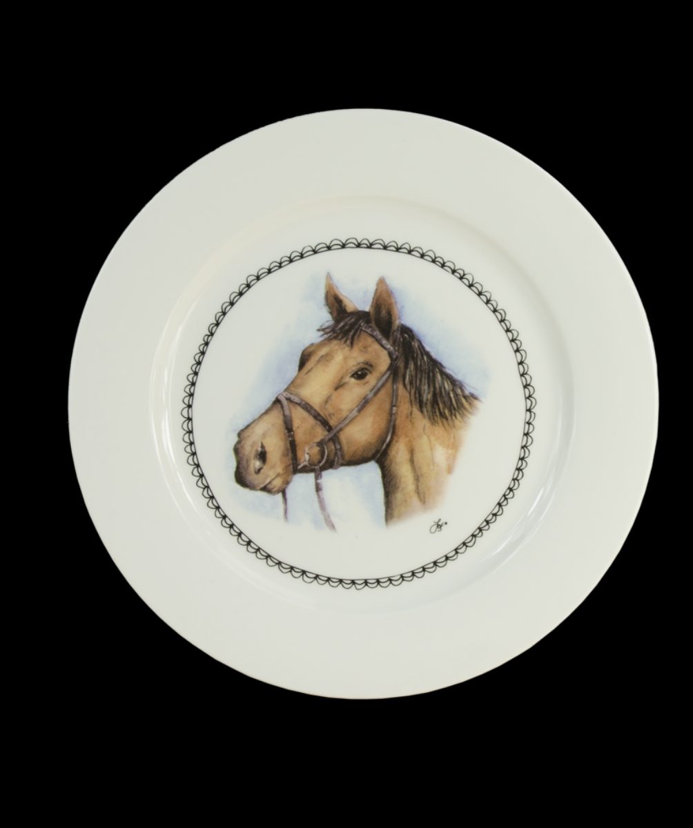 Boerenwinkel Ontbijtbord Paard