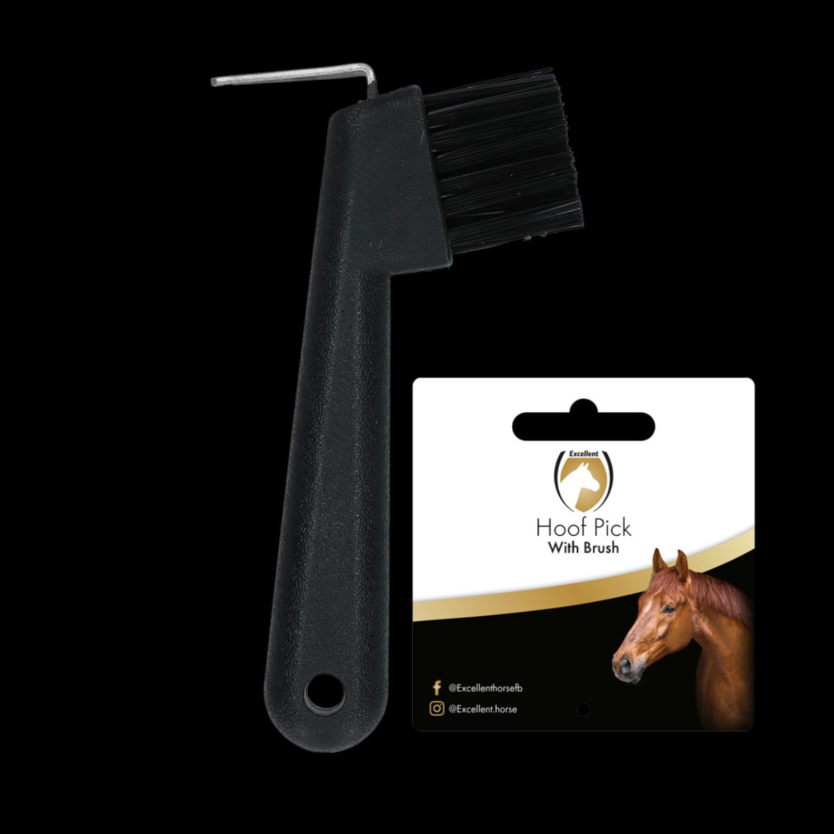Excellent Horse Hoof Pick With Brush