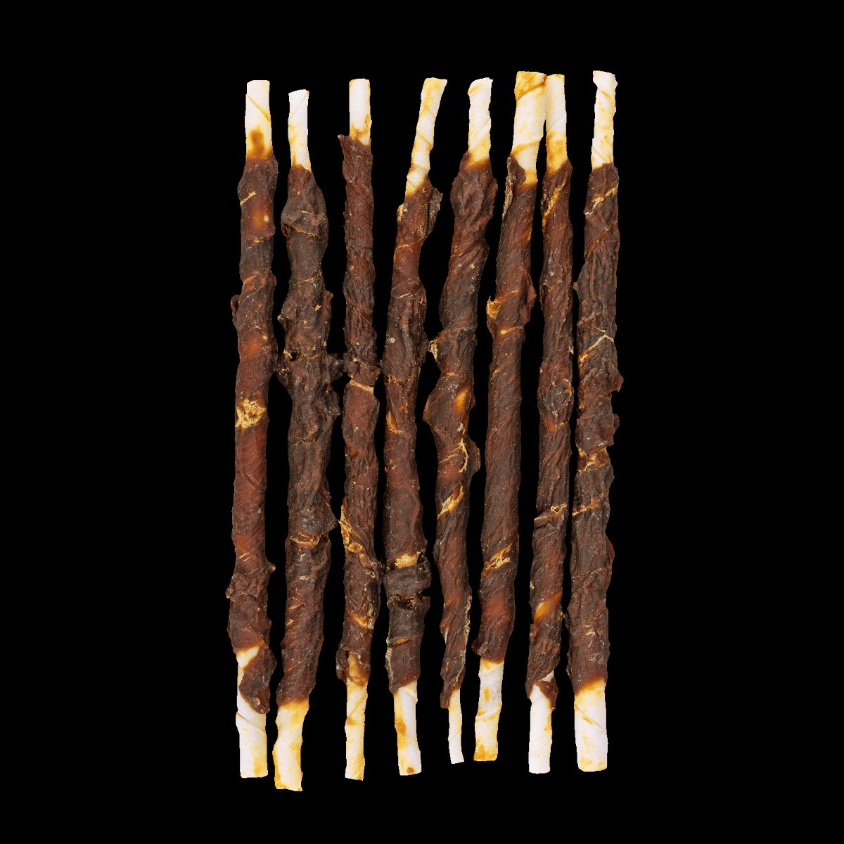Braaaf Rawhide Twister Eend (8 st.) - 25 cm - Afbeelding 2
