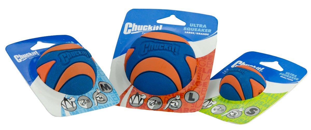 Chuckit! Ultra Squeaker Ball S (2-pack) - Afbeelding 2