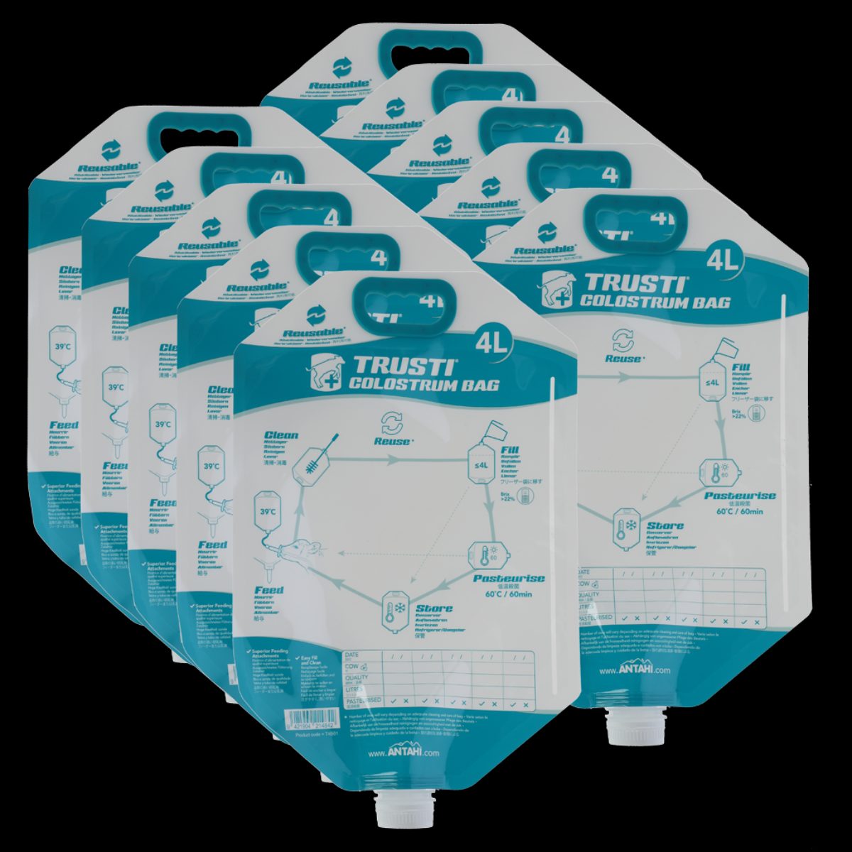 Antahi Trusti Colostrum Bag 10 stuks