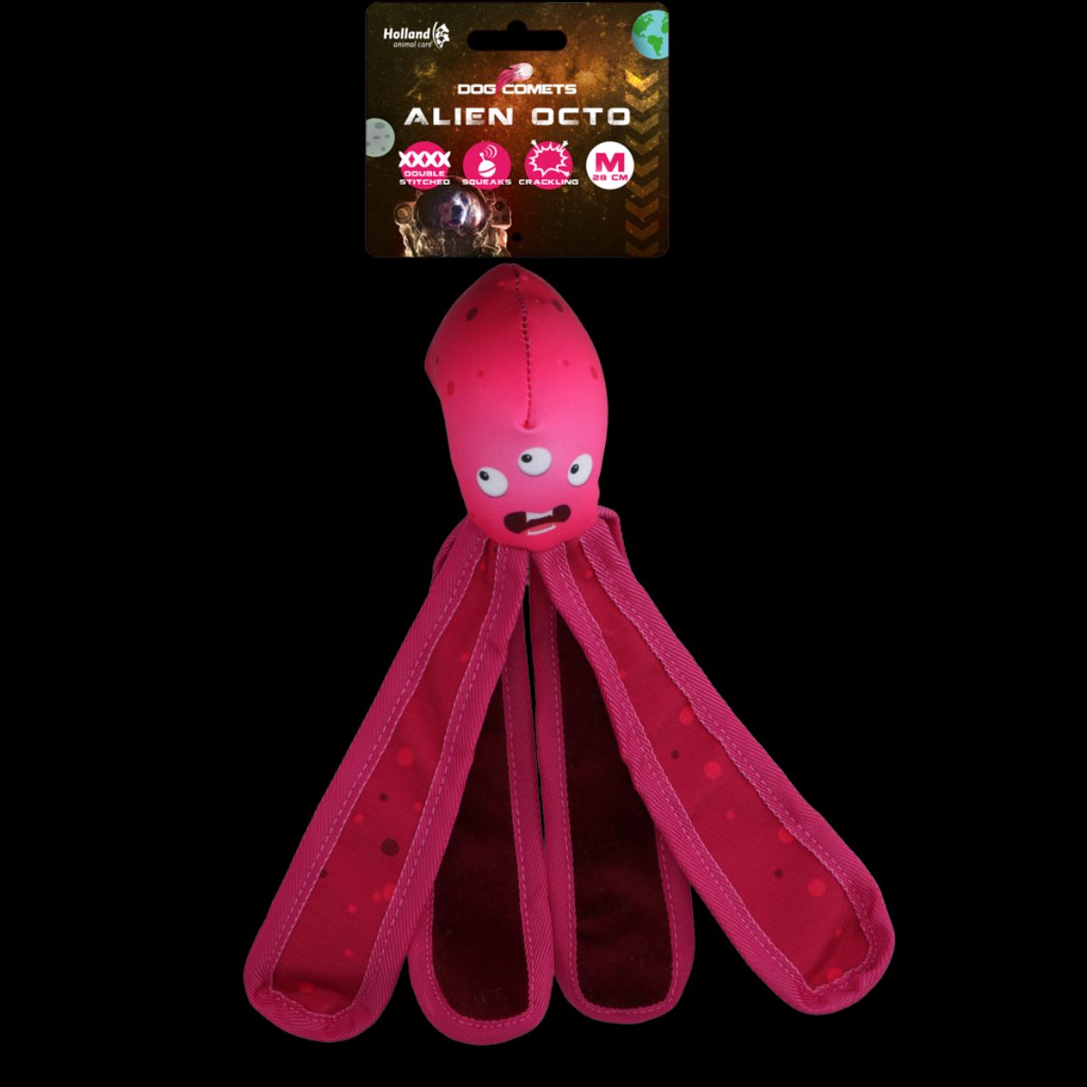 Dog Comets Alien Octo M Roze