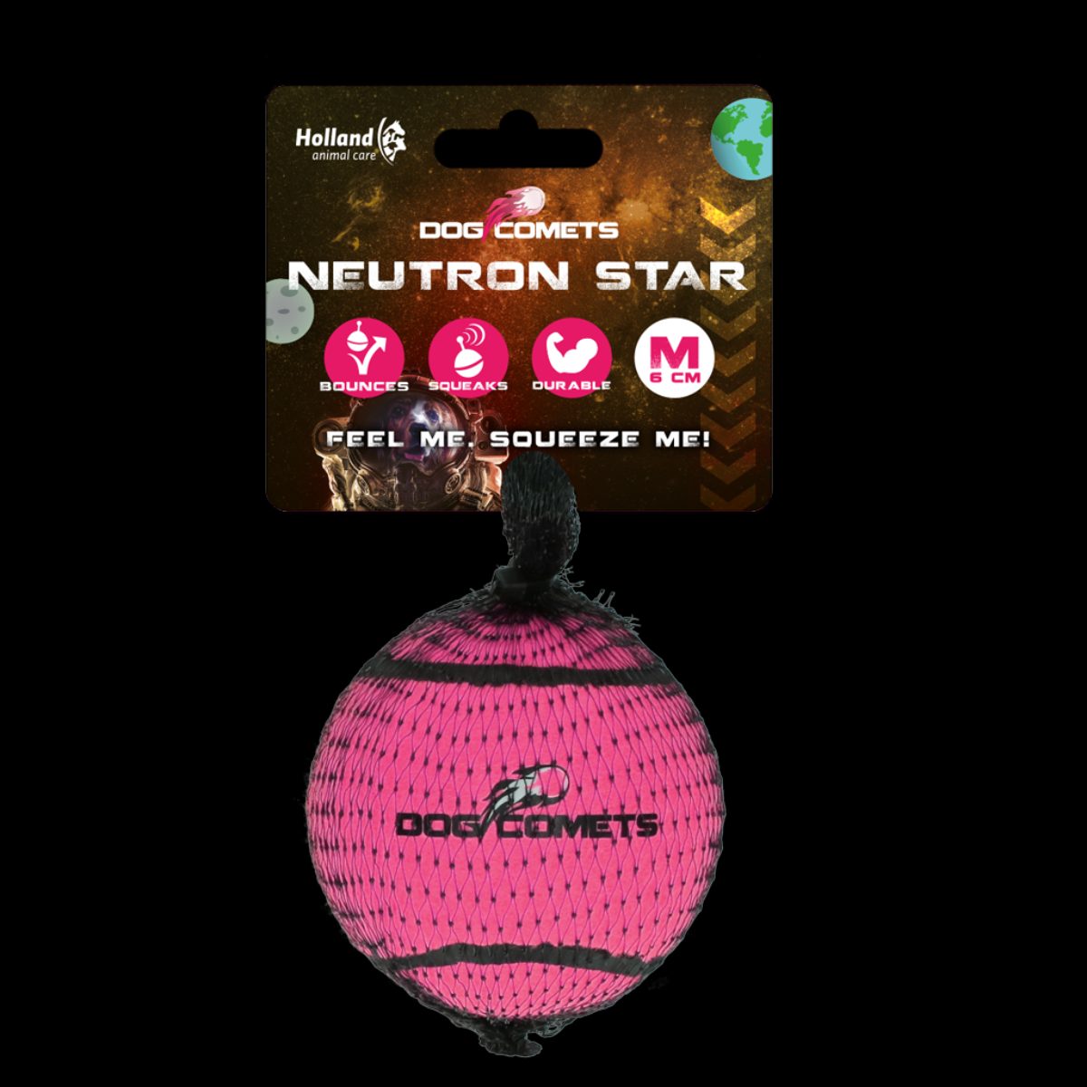 Dog Comets Tennisbal Met Pieper Neutron Star M Roze
