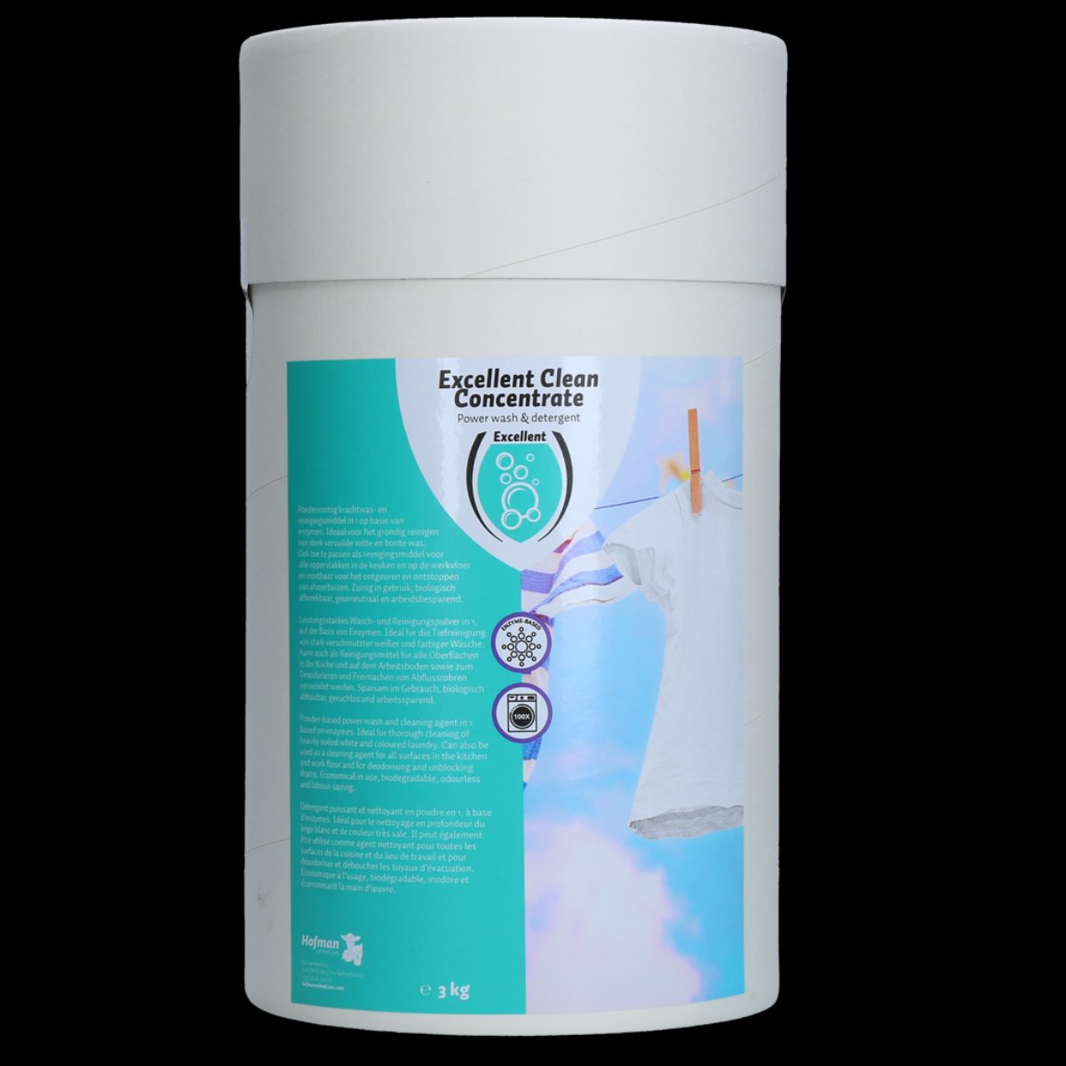 Excellent Schoon concentraat totaalwasmiddel 3 kg