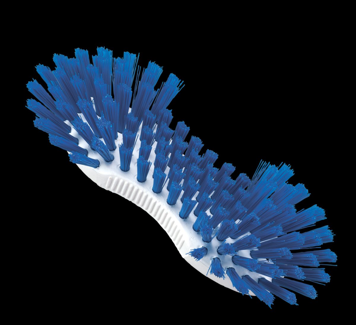Schrob-borstel kookbestendig blauw