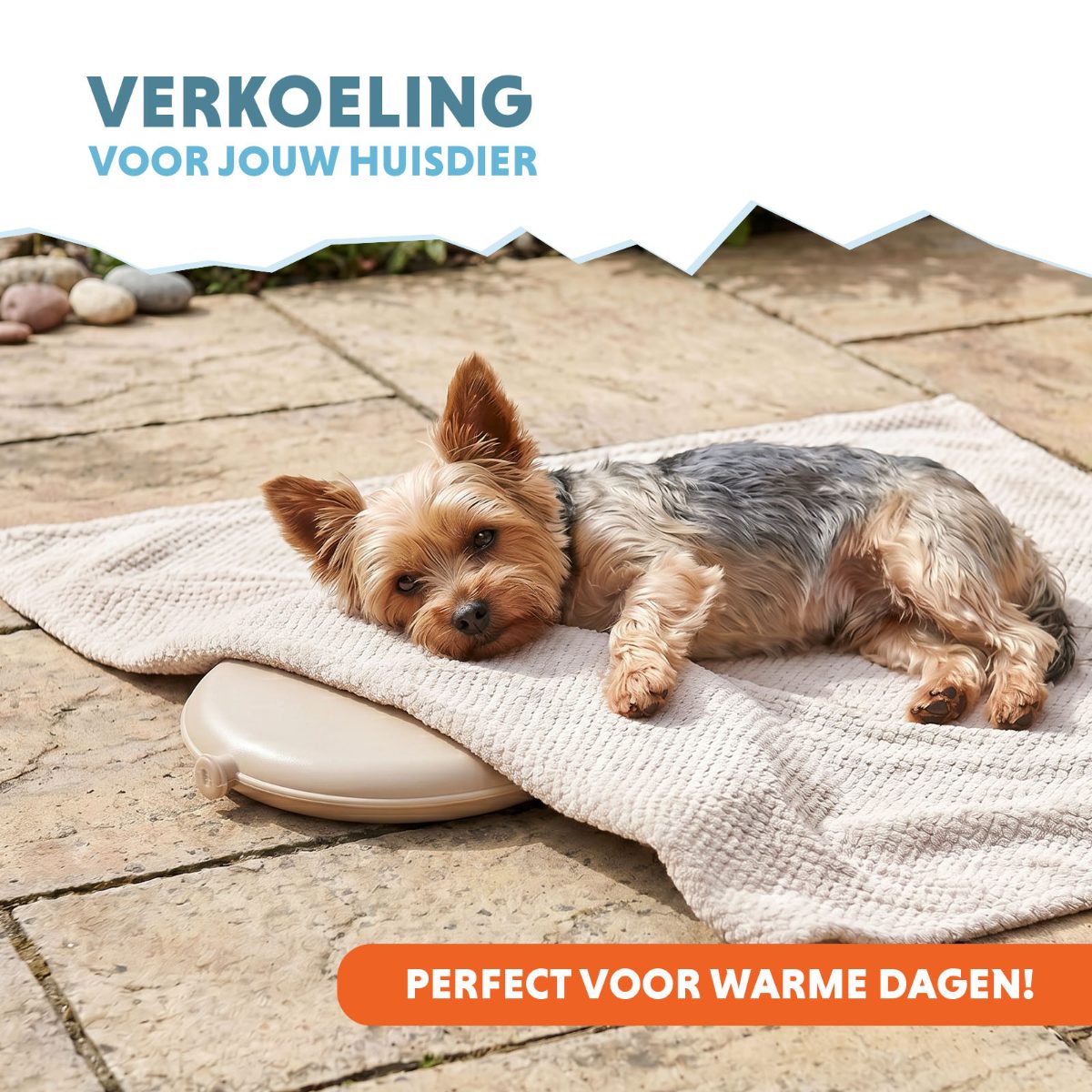 Coolpets Cooling Disc Beige - Afbeelding 2