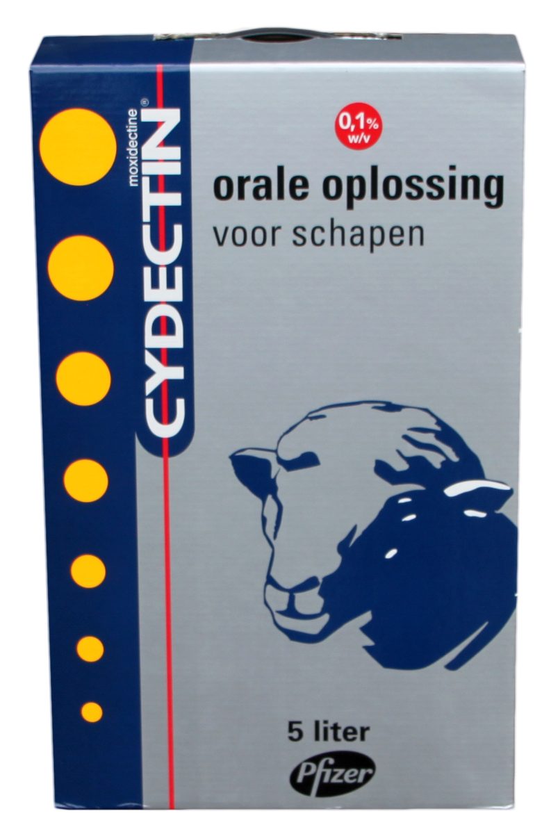 Cydectin 0,1% w/v orale oplossing REG NL URA - Schaap 5 l - Afbeelding 2