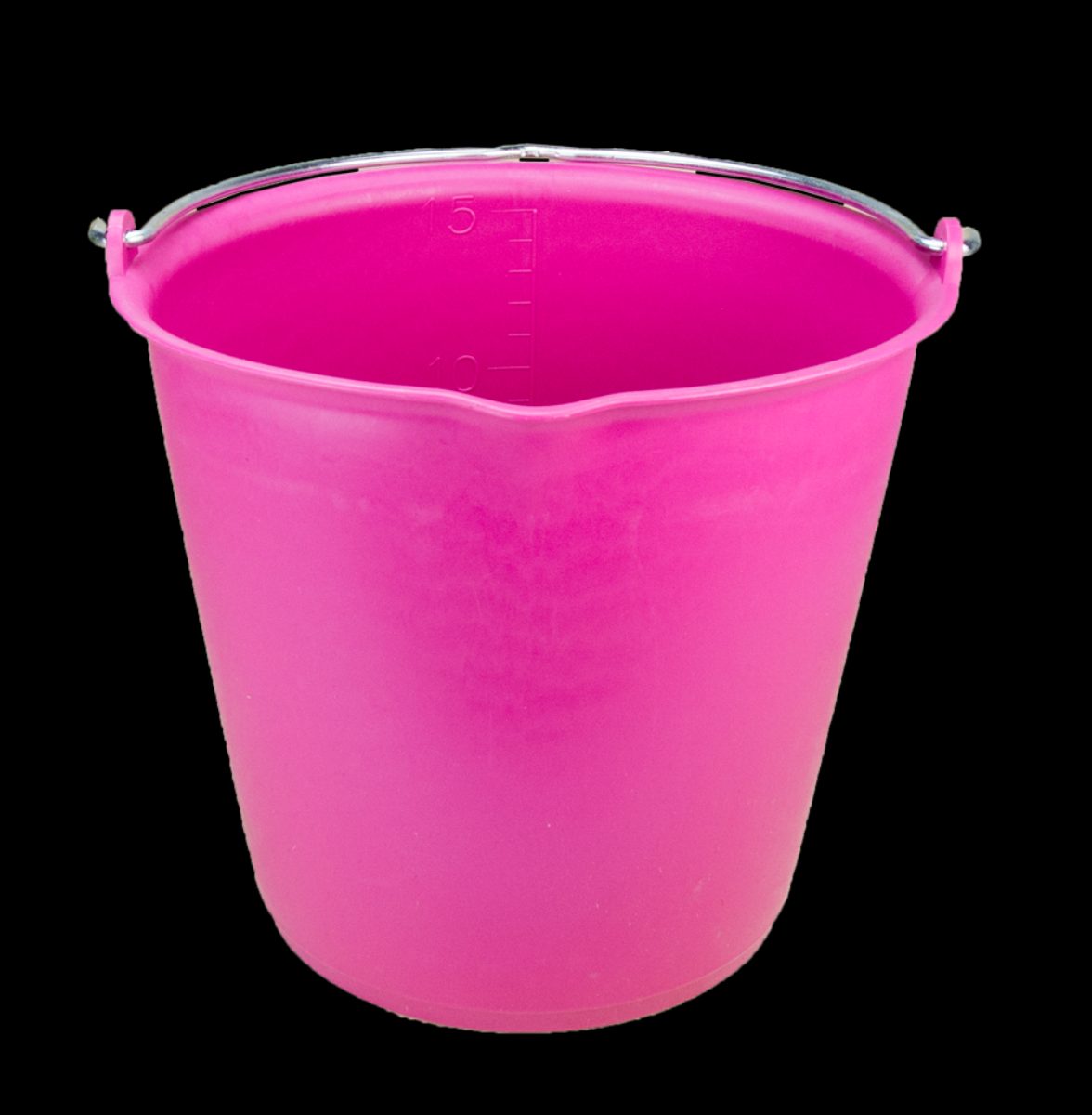 Emmer 15 l met schenktuit Roze