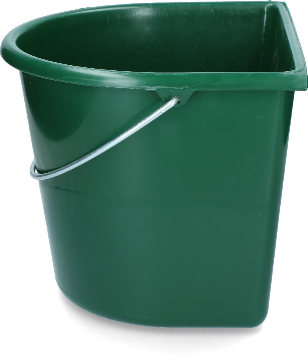 Emmer met vlakke kant 15 l Groen - Afbeelding 3