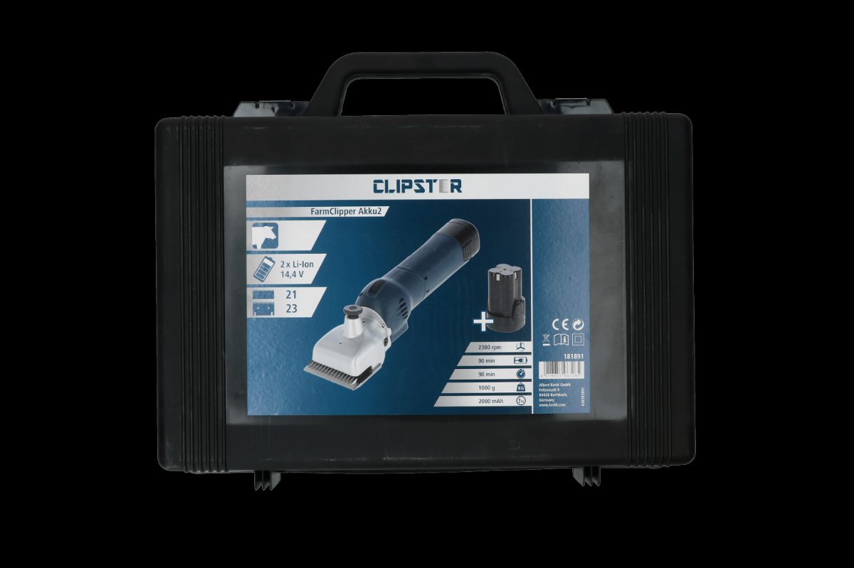 Clipster FarmClipper Akku2 Rund - Afbeelding 3