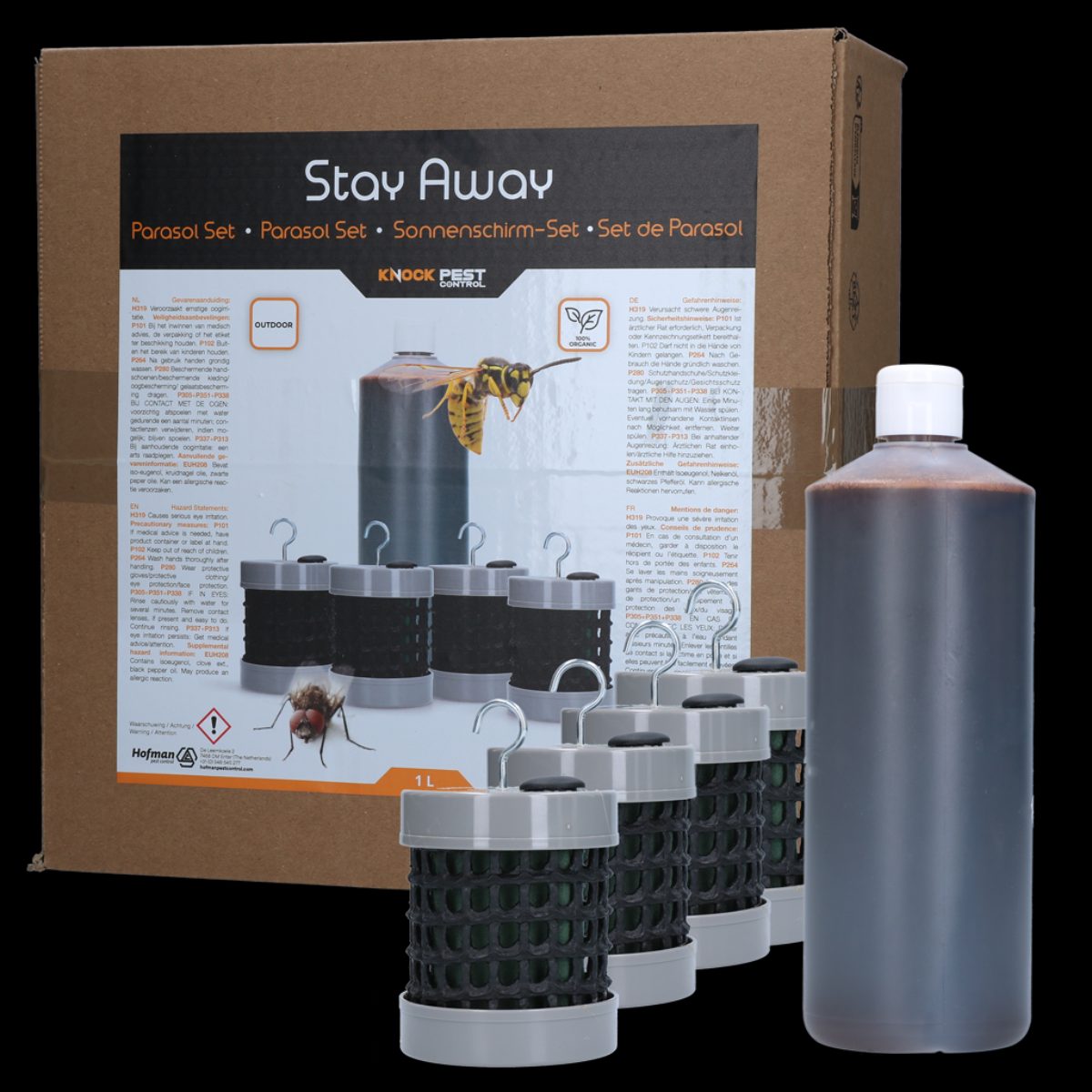 Knock Pest Stay Away Parasol Set