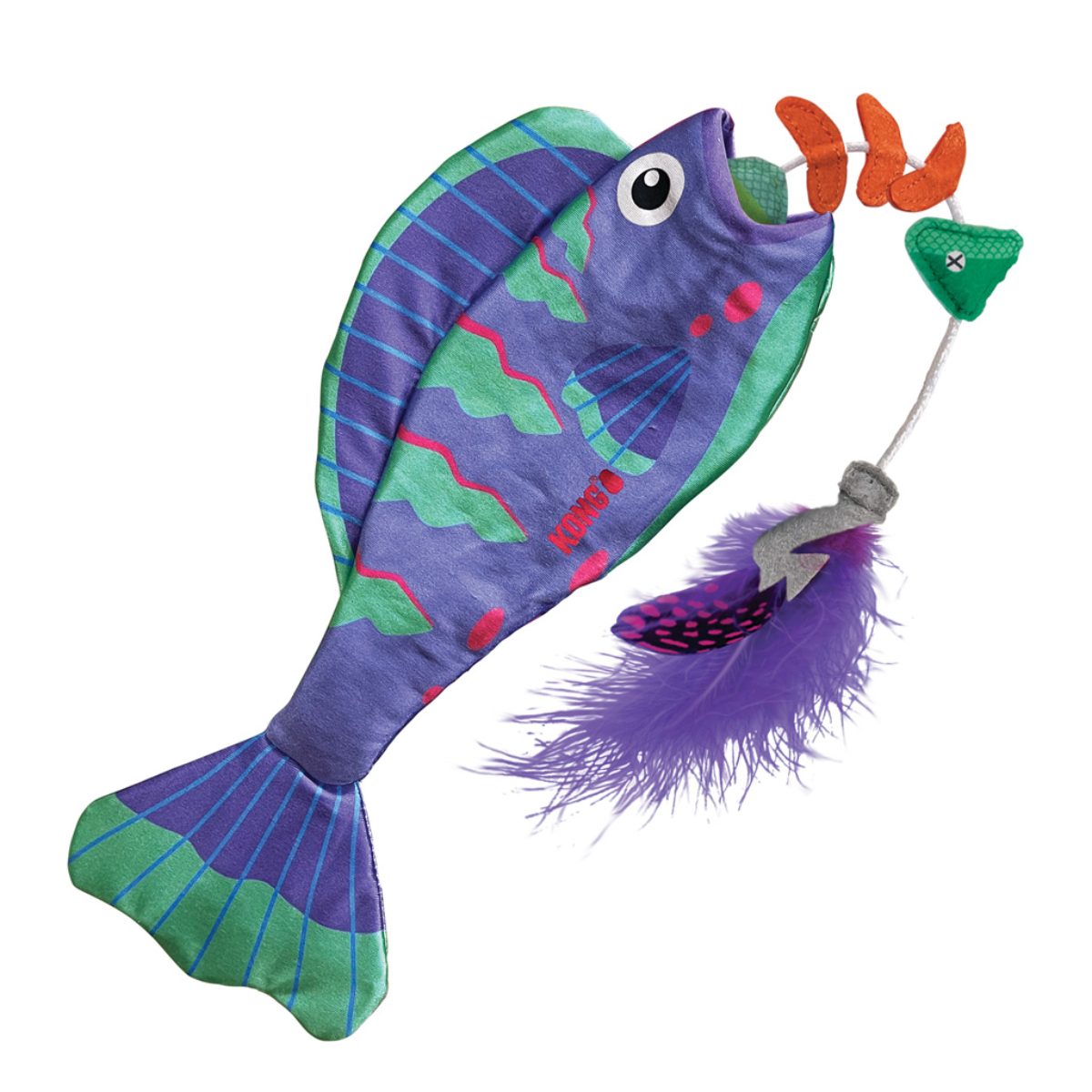 KONG Wrangler Angler Fish Assorted - Afbeelding 3