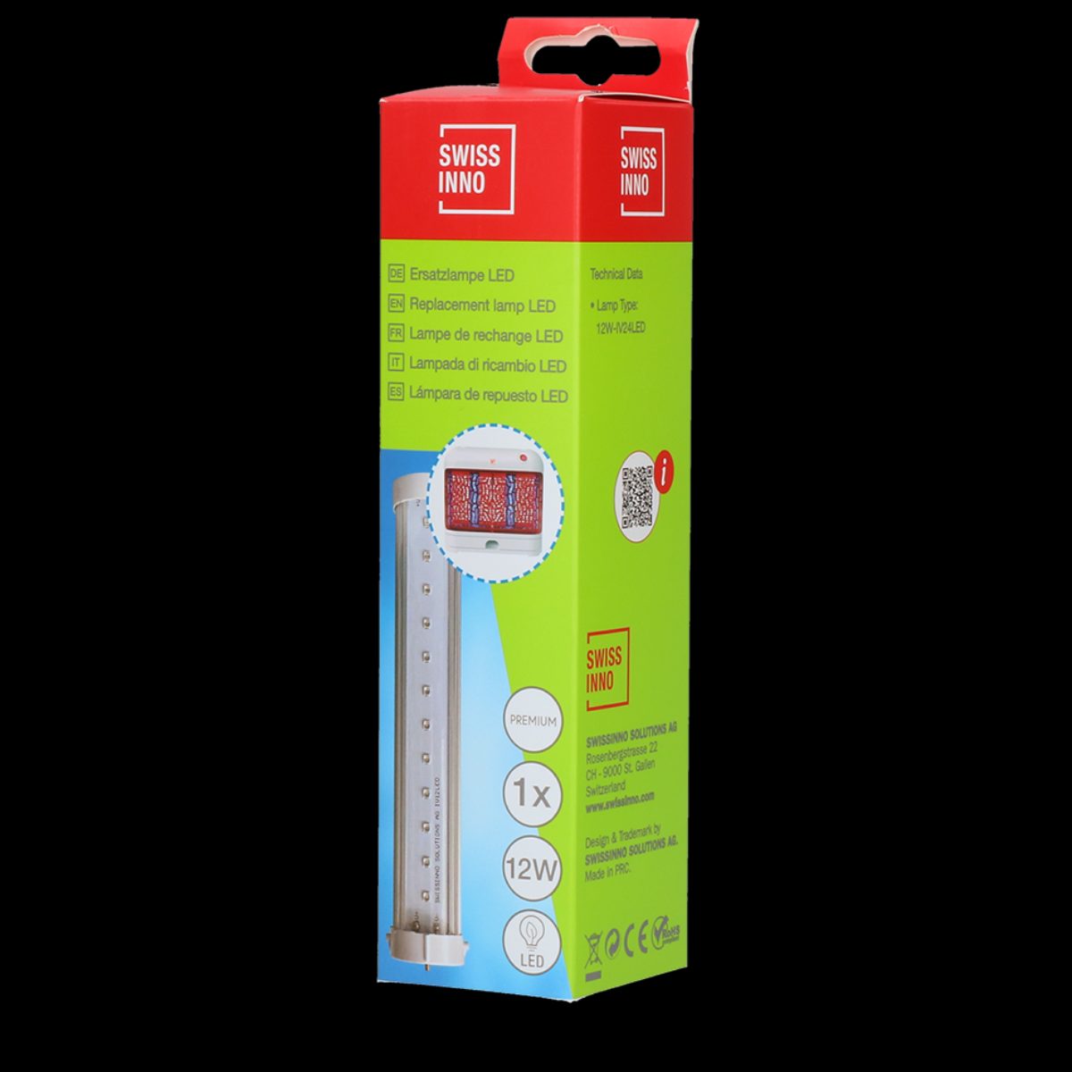 UVA 12W Vervangingslamp Insect Destroyer 24W - Afbeelding 3