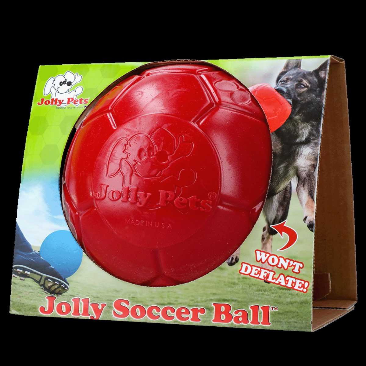 Jolly Soccer Ball Rood L (20 cm)