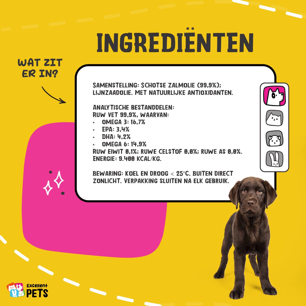 Excellent Pets Dog Salmon Oil 250 ml - Afbeelding 5