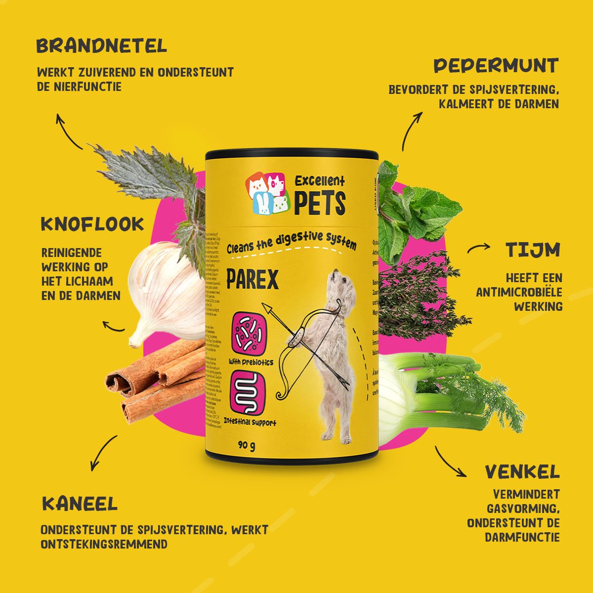 Excellent Pets Dog Parex 90 g - Afbeelding 5