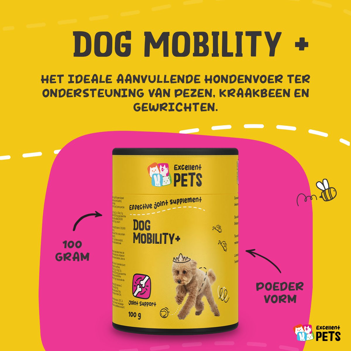 Excellent Pets Dog Mobility+ 100 g - Afbeelding 4