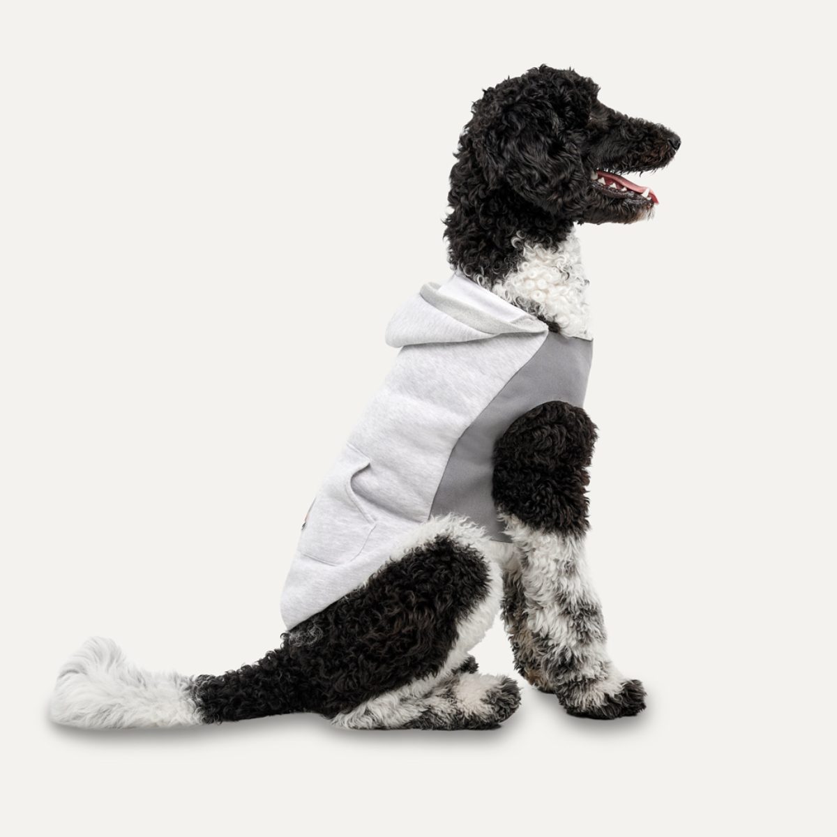Goo-eez Kangaroo Fleece Hoodie XXS Grijs - Afbeelding 2