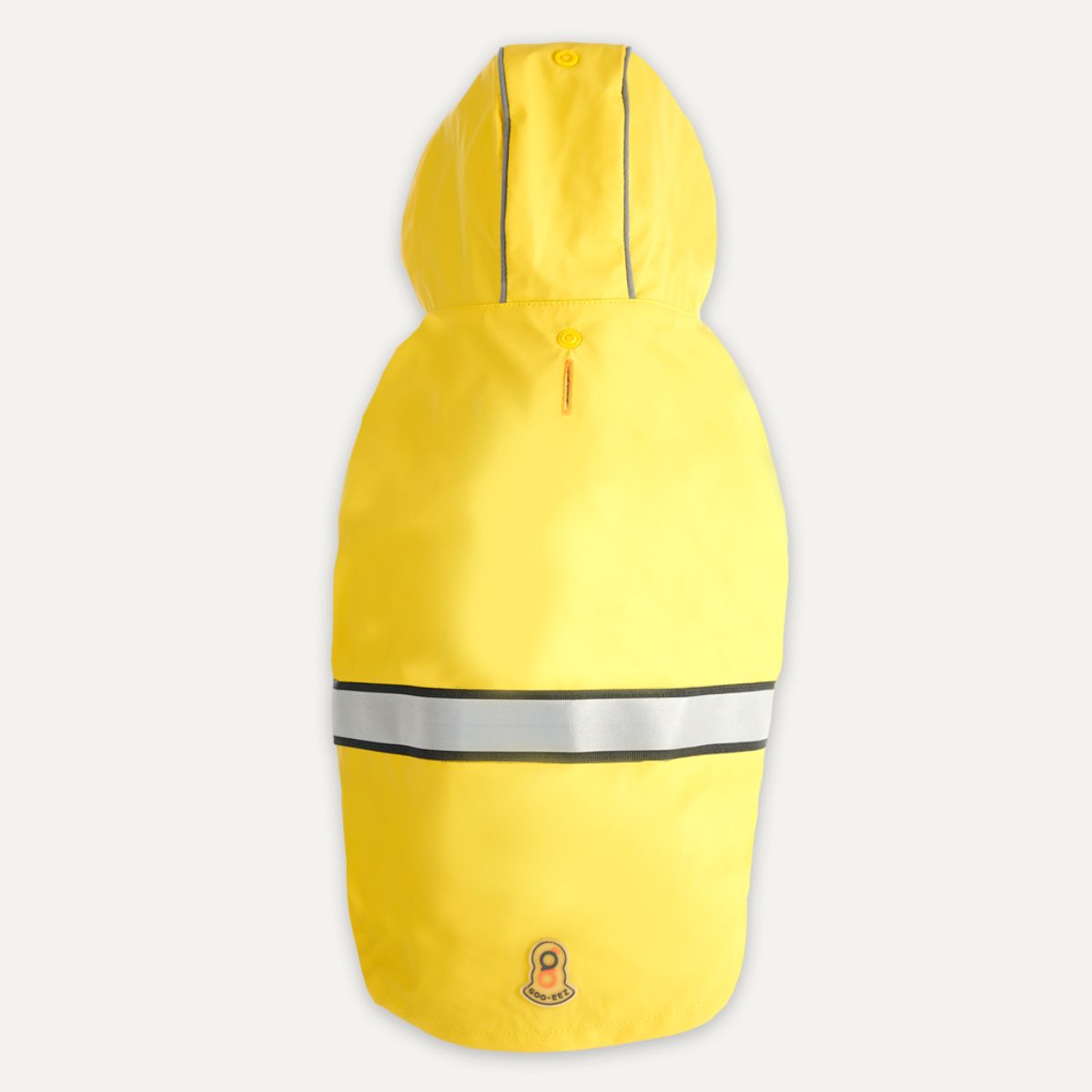 Goo-eez Reflective Hooded Raincoat XXL Geel/Grijs - Afbeelding 3