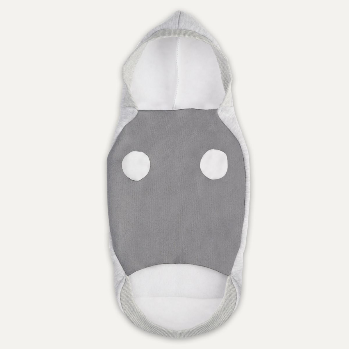 Goo-eez Kangaroo Fleece Hoodie XXS Grijs - Afbeelding 5
