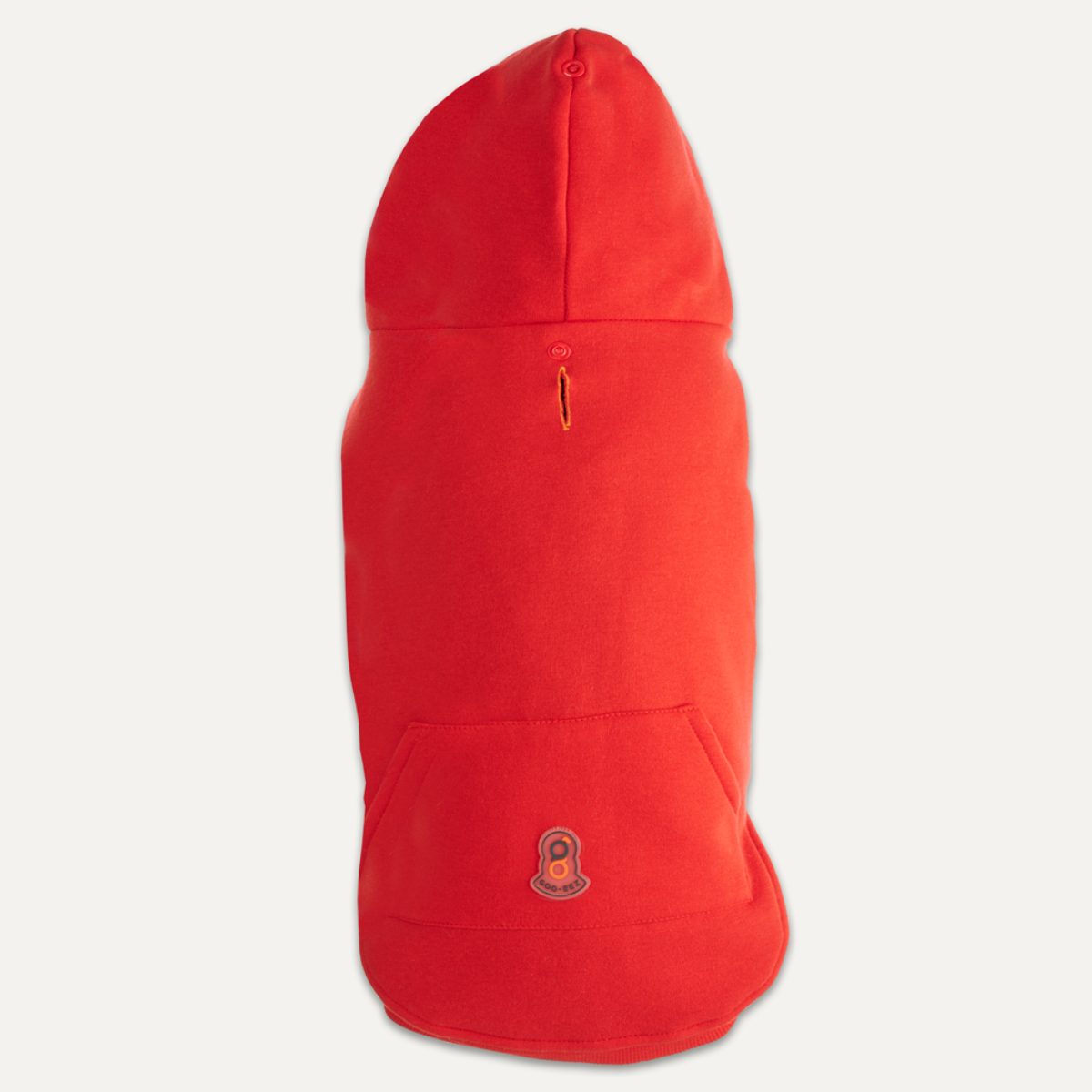 Goo-eez Kangaroo Fleece Hoodie S Rood/Zwart - Afbeelding 6