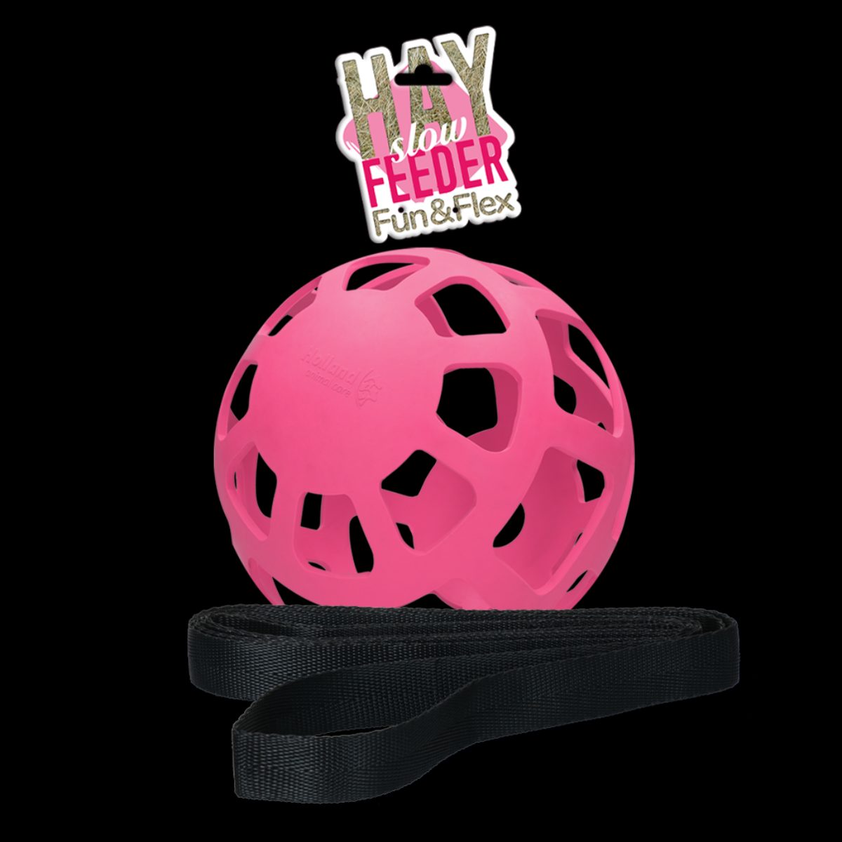 Hay Slow Feeder Fun & Flex Roze