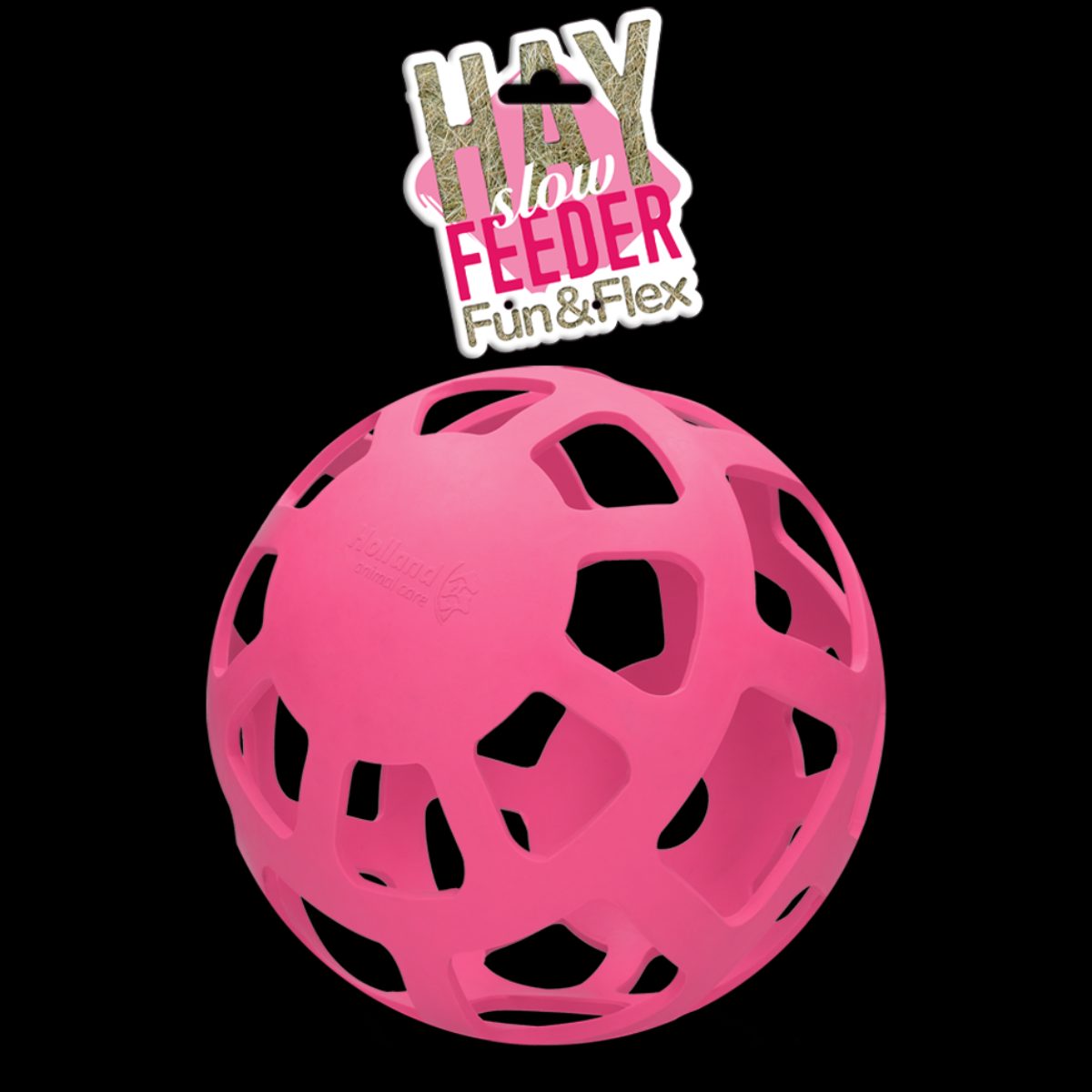 Hay Slow Feeder Fun & Flex Roze - Afbeelding 2