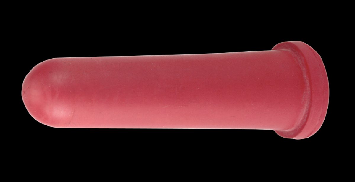 Kalveremmer speen "rood" super 125 mm
