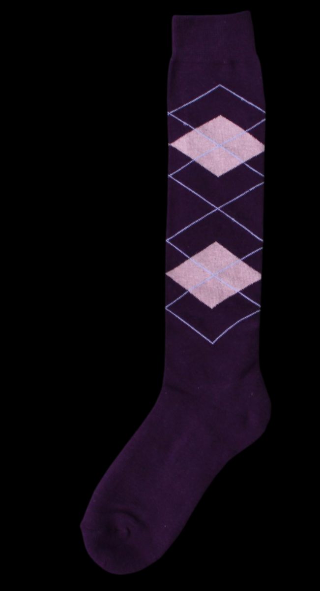 Kniekous RE paars/roze 43-46