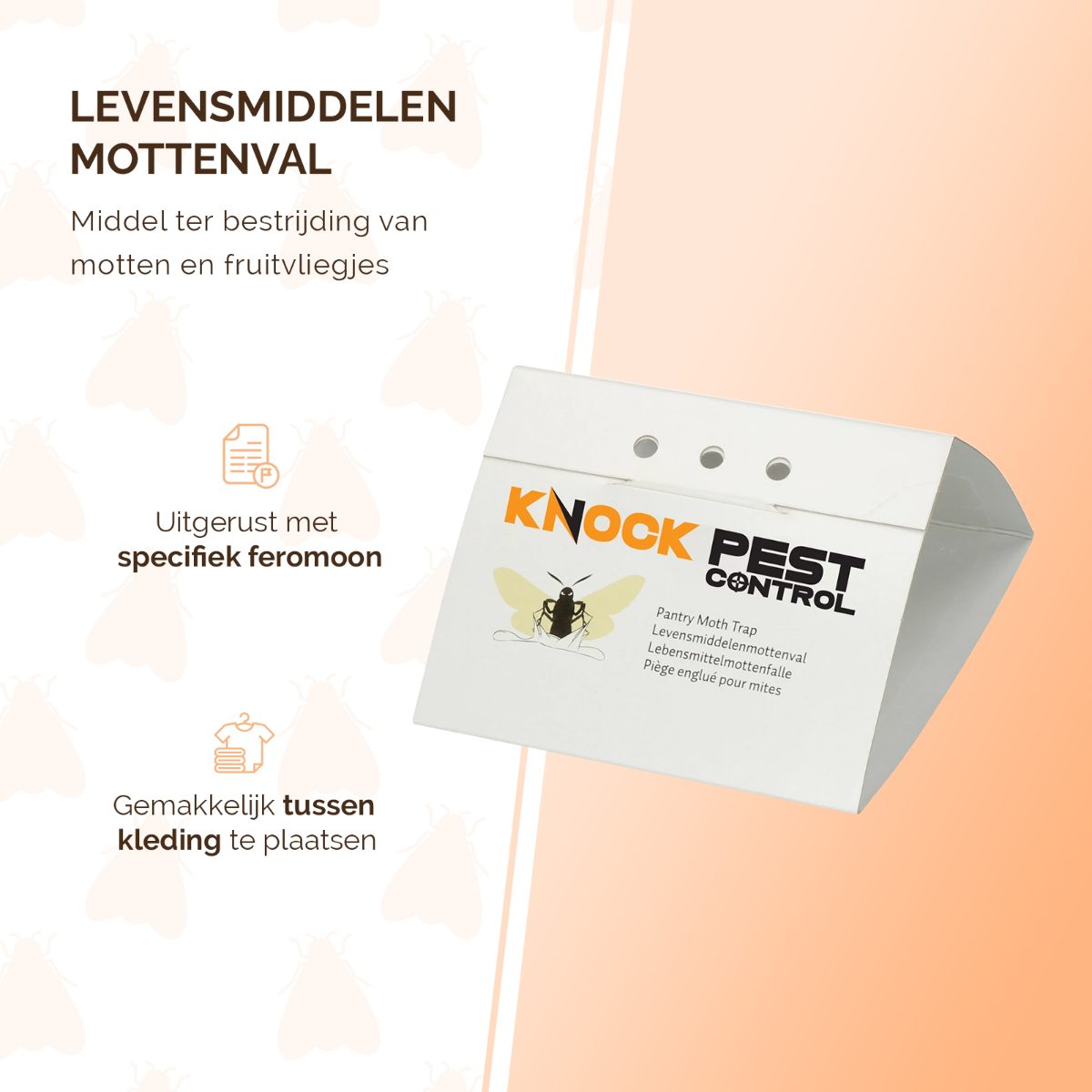 Knock Pest Levensmiddelenmottenval Delta - Afbeelding 5