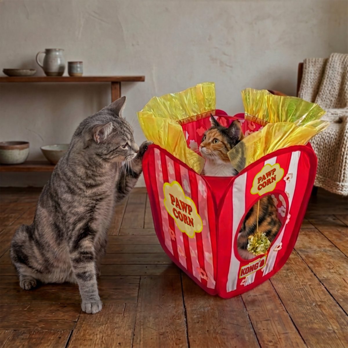 KONG Play Spaces Pawpcorn - Afbeelding 2