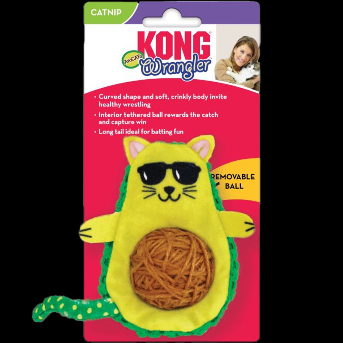 KONG Wrangler AvoCATo
