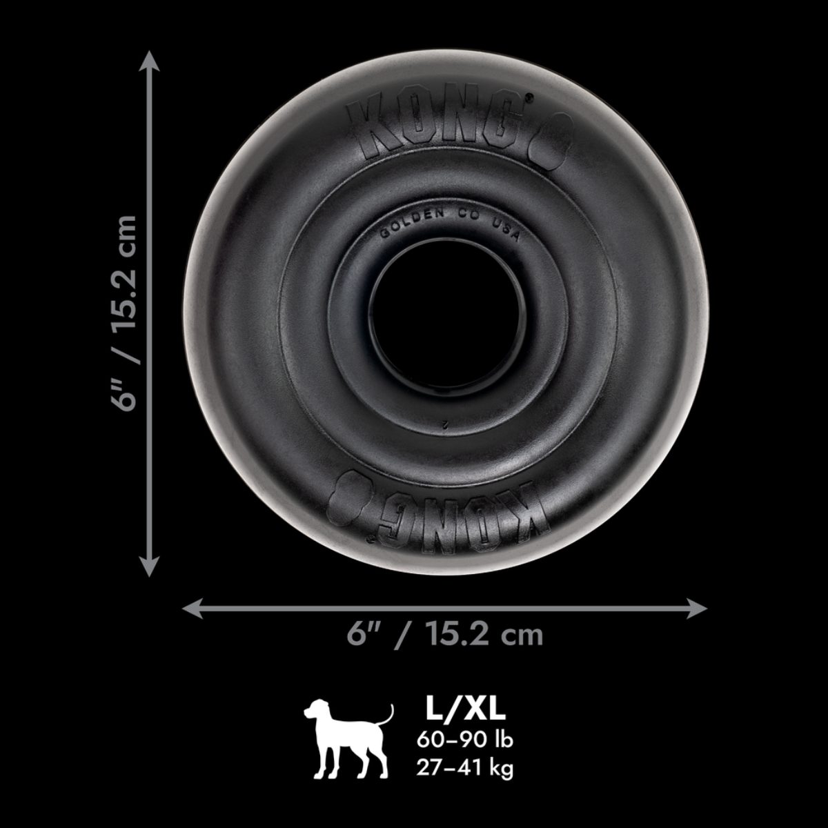 KONG Extreme Donut L/XL - Afbeelding 3