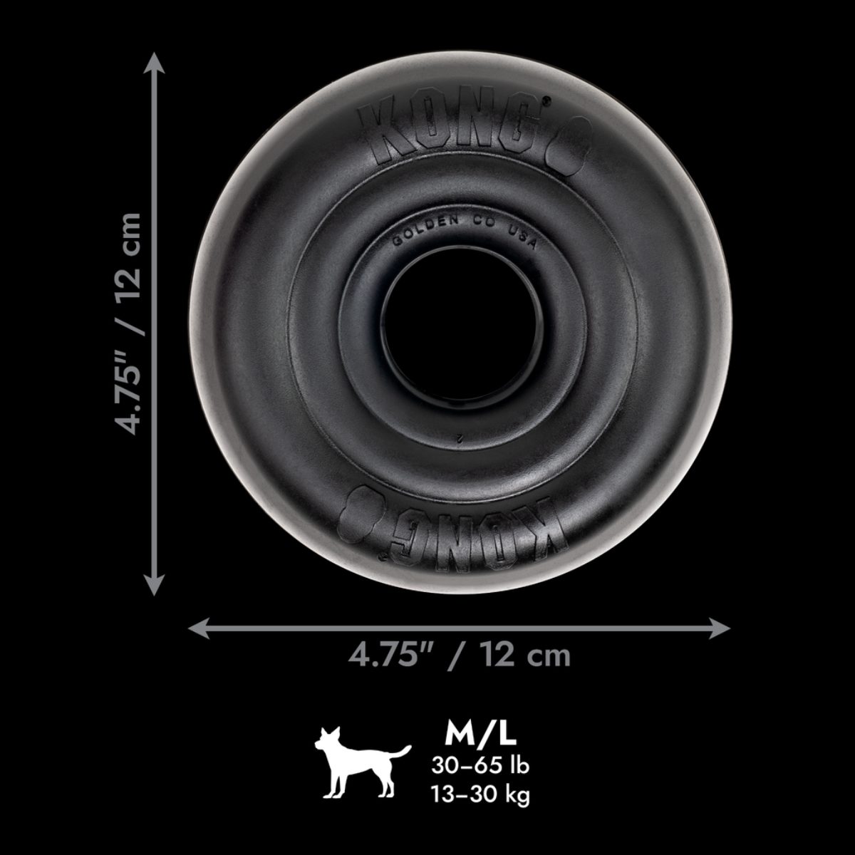 KONG Extreme Donut M/L - Afbeelding 3