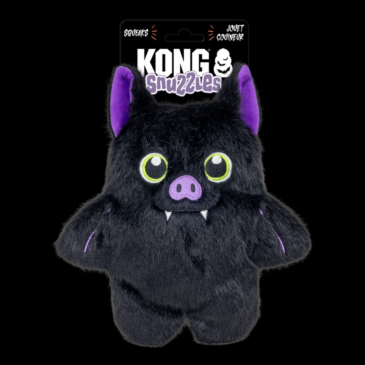 KONG Halloween Snuzzles Bat & Bear Assorti - Afbeelding 2